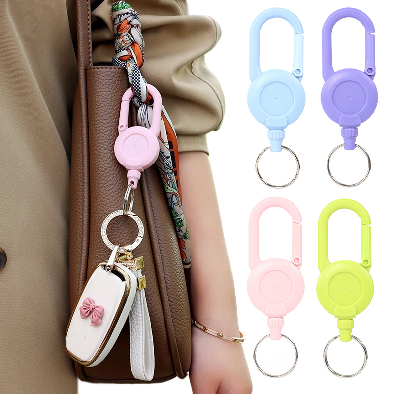 Macaron Color Retractable Keyc - Conventional Reel review and price