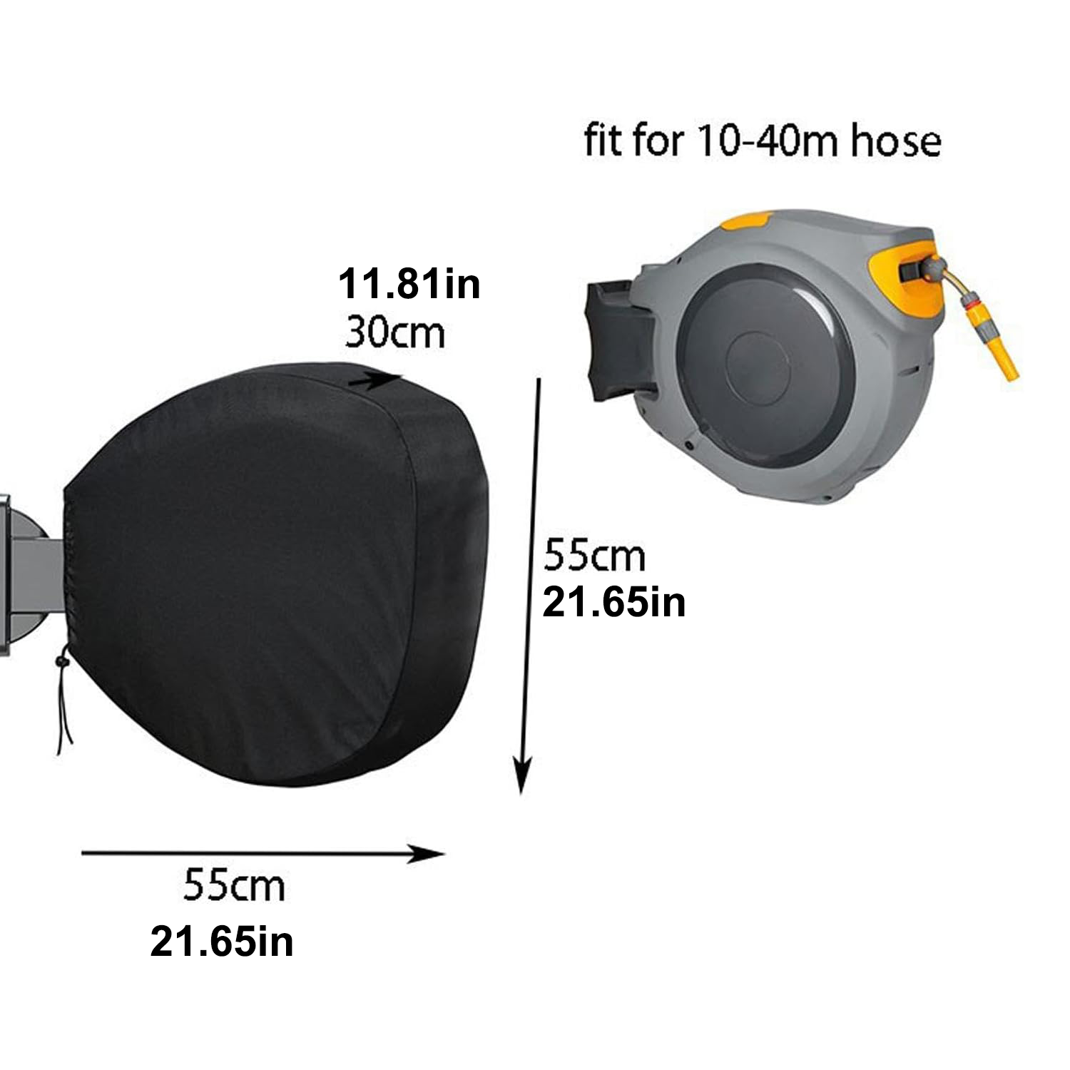 Garden Wall Mounted Hose Stora - Reel Cover review and price