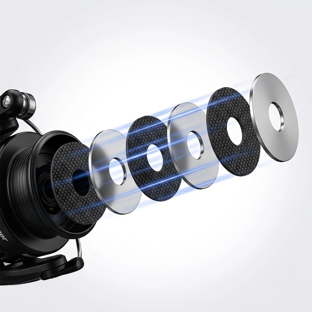 Huidiao Fishing Reel Carbon Fi - Spincast Reel review and price